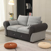 Luxury 2, 3 Seater Linen Fabric Couch Sofa Corner Chaise Settee Living Room Set