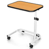 Overbed Table Portable Bedside Table Adjustable Hospital Bed Table Laptop Desk