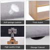 Hallway Shoe Cabinet Bench Storage Shoes Rack Unit Cupboard Cushion Padded Seat