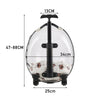 Portable Pet Carrier Breathable Cat Puppy Travel Carrying Trolley Case Stroller