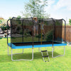 Outdoor Trampoline Kids Adults 8 FT x 14 FT Rectangular Trampoline w/inside net