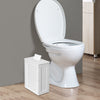 Bath Bathroom Cabinet 4 Drawer Floor Storage Cupboard Wooden Storage Unit White