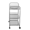 3 Tier Kitchen Trolley Bathroom Storage Portable Home Rack Holder with Wheels UK