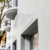 Streamlined Door Canopy Awning Outdoor Porch Window Shade Patio PET Rain Shelter