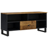 CIADAZ TV Cabinet 100x33x46 Solid Wood &Engineered Wood, Tv Unit, Tv Stand Y0B0