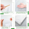 Greenhouse Polythene Plastic Cover UV5 Clear Poly Film 10m x 4m for Horticulture