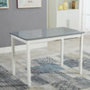 Classic Solid Wooden Dining Table and 4 or 2 Chairs Set Kitchen Home