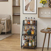 Stand Versatile Corner Bottle Display Stand Trapezoid Rack