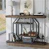 Industrial Wooden Retro Narrow Slim Console Table Side Table Hallway Furniture