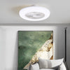 LED Ceiling Fan Light Dimmable Living Room Chandelier Lamp With Remote Control