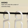 Canvas Wardrobe With Hanging Rail Shelving Fabric Clothes Storage Large Cupboard