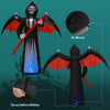 Outdoor Yard Halloween Inflatable Mold Decoration With Lights Scary Ghost Skull