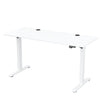 Electric Standing Desk Height Adjustable Sit to Stand Table Home Office 120x60cm