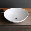 Countertop Basin Bathroom Sink Ceramic Oval Washbasin Sink Vessel