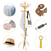 Floor Standing Hat Coat Rack Stand Hanger Umbrella Stand Hall Tree Rack 12 Hook