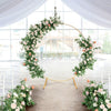 Metal Circle Arch Stand Wedding Birthday Decoration Background Wrought Prop Pipe