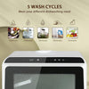 Table Top Dishwasher, Mini Countertop Dishwasher with 6 Programs, Built-in 5L