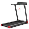 Foldable Electric Treadmill with APP Control & LED Display-Red