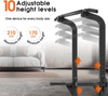 Power Tower Pull Up Dip Station Adjustable Home Gym Strength Training Fitness