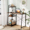 Study Writing Desk 100cm Home Office Computer Desk w/storage-Coffee