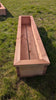 ✅LARGE Garden Wooden Planter Trough Veg Wood Flower Box READY MADE - Nut Brown✅