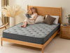 GUDE NIGHT* Memory Foam Mattress Sprung Bed 3ft 4ft6 5ft King*18CM