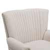 Single Sofa Occasional Leisure Chair Wide Backrest for LivingRoom Bedroom Office