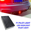 72 LED 12V CAR REAR DIFFUSER SPOILER BRAKE LIGHT BUMPER COVER PILOT LAMP FOR BMW