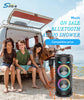 Bluetooth Party Speaker Heavy Bass Stereo Subwoofer Party RGB Karaoke Speaker UK