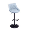Set of 2 Barstool Kitchen Breakfast Swivel Pub Counter Gas Lift PU Leather Chair