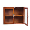 Vintage Wooden Wall Mounted Floating Storage Shelf Unit Display Cabinet Cupboard