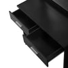 Black Dressing Table Set with LED Lights Mirror Vanity Make up Desk Stool