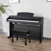 Piano stool height adjustable piano wooden stool keyboard stool cushion seat