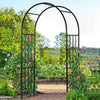 218x119x44CM Steel Garden Arch for Wedding & Climbing Plants with Stakes