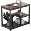 Sofa Side Coffee End Table Bedside Living Room Bedroom Storage Rack Assembly DIY