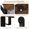 Electric Standing Desk Height Adjustable Sit to Stand Desk with Headphone Hook