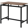 High Table & Chair Set Bar Kitchen Dining Breakfast Furniture Padded Stools 5PCS