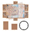 VEVOR 1500 Piece Puzzle Board Drawer Cover Portable Wooden Jigsaw 32.7"x24.6"