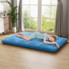 190 x 135 x 10 cm Japanese Floor Mattress Futon Mattress Roll up Mattress-Navy