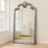 Mirror Large Full Length Wall Archtop Antique Vintage Silver Leaner 184 x 104cm