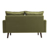 Mustard Green Velvet 2 Seater Sofa for Living Room Bedroom Lounge Couch Loveseat