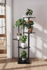 6Tier Metal Plant Display Stand Home Indoor Outdoor Garden Flower Pot Shelf Rack