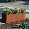 L/XL/XXL Cube Steel Garden Planter Patio Box Flowers Plant Pot Trough Raised Bed
