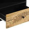 TV Cabinet 80x33x46 Solid Wood E1I1