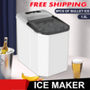 Electric Ice Maker Machine Self-Cleaning Ice Cube Maker Ice Scoop and Basket UK