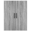 ShCuShan Kitchen Sideboard Wood Storage Cabinet Accent Cupboard with 2 P0D8