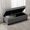 Upholstered Storage Ottoman Bench Chesterfield Bed End Hallway Seat Long Stool