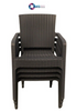 Garden Patio Furniture Set 6 Seater Chairs Table Outdoor Brown Rattan Style NEW