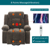 ELECTRIC POWER LIFT RISER RECLINER CHAIR SOFA ARMCHAIR W/ CUP HOLDERS & USB PORT