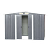 Panana Metal Garden Shed Storage Sheds Heavy Duty Outdoor Organiser4/6/8/10ft